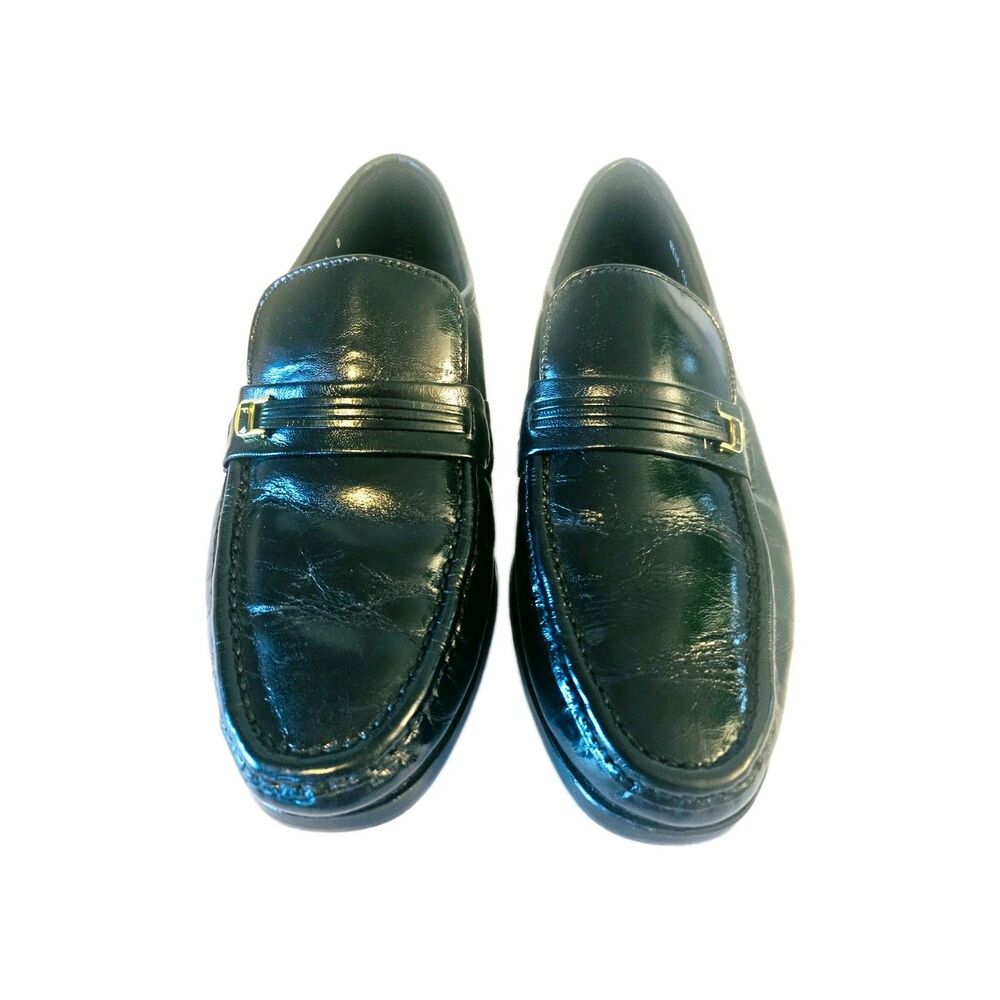 Florsheim Black Leather Men's Loafer Shoes Size 8
